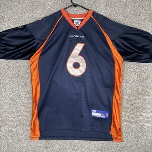 Reebok Authentic Denver Broncos Jay Cutler #6 Jersey Size 56 Sewn On-Field